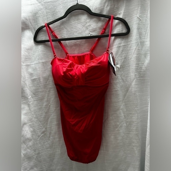 Cache Coeur Maternity Tankini Convertible Wireless Removable Pads S Color-block - Picture 7 of 14